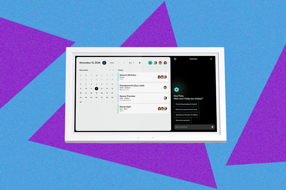 Greenlight Family Hub (2026): Finally, a Digital Wall Calendar With a Voice Assistant — Wired, Seattle Technology news